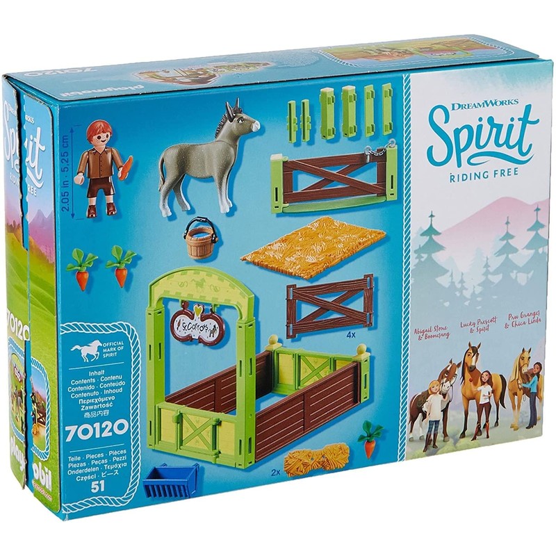 Playmobil 70120 Spirit Riding Free Snips & Señor Carrots with