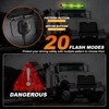 ASPL 26inch 126 LED Rooftop Emergency Strobe Lights Bar Double