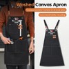 Thickened Canvas Apron Bike Maintenance and Repairing Apron Carpentry Craftsman