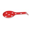 ACK Viva Collection, Red Polka Dot Hand Painted Ceramic Spoon
