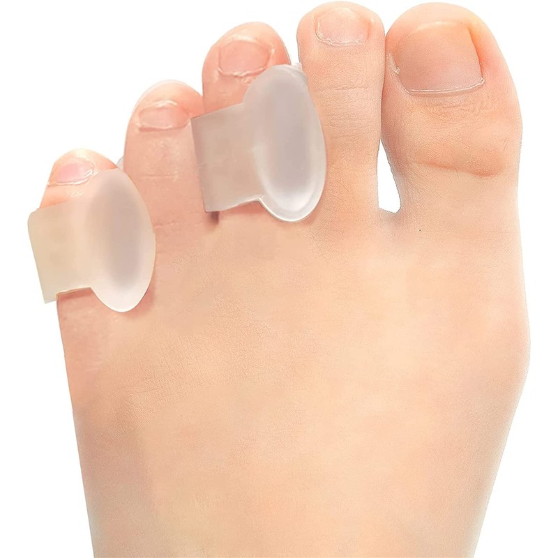 Toe Separators, Gel Toe Separators, Small Bunion Corrector to Prevent