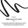 LORAC PRO Liquid Eyeliner, Black | Precision Brush Tip |