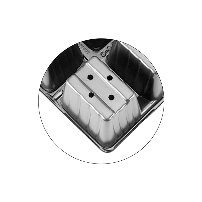 6 Cell Recyclable Grey Plastic Plant Tray | Pack of