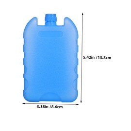 Abaodam 5PCS Reusable Ice Packs for Air Coolers Portable Temperature Reduction Blocks for Offices Bedrooms Living Rooms Camping Efficient Cooling for Lunch Boxes