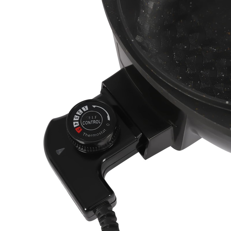 SNKOURIN Hot Pot with Grill 2 in 1, Multifunctional Smokeless