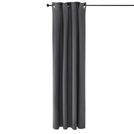 Furinno Collins Curtain 52x84 inches Dark Grey