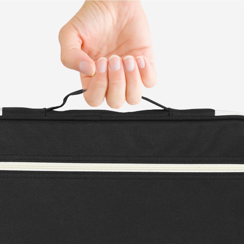 A4 Document Bag File Folder Portfolio Organizer Computer Notebook Zippered