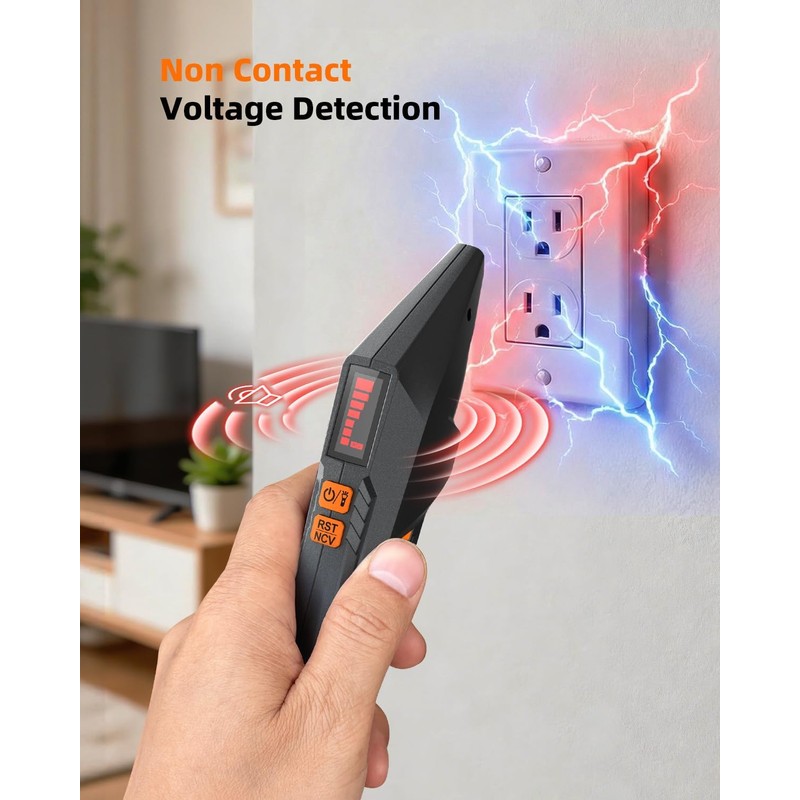 Focemta Circuit Breaker Finder and GFCI Outlet Tester - Digital