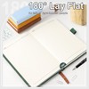 A6 Lined Hardcover Notebook, 192 Pages Journal Notebook with Elastic