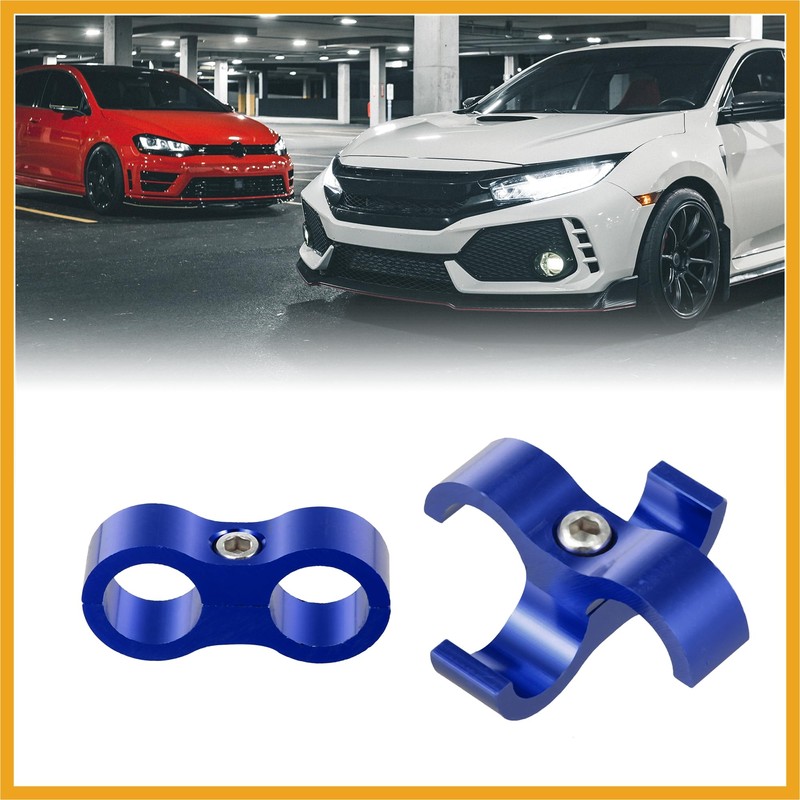 Partuto AN8 Car Auto Hose Separator Clamp Fuel Line Connector