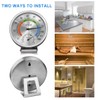 LittleGood 5" Indoor Outdoor Hygrometer/Thermometer, Humidity Gauge Indicator Temperature Humidity