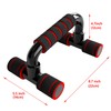 Push Up Bars Fitness Parallettes for Strength Training, 22 cm