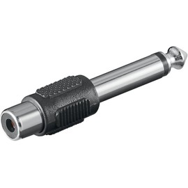 CABLEPELADO 1 x 6.35mm Jack to RCA Female 6.35mm Jack to RCA Female Headphone Adapter for Amplifier Mono