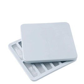 RIG-TIG Freeze-IT Ice Cube Tray with Lid, Small, Light Blue