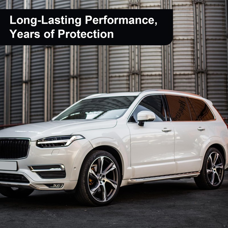 LuxeShade Auto Window Tint Film Roll - 5% VLT Privacy,