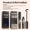 Eyebrow Gel, Eyebrow Tattoo Waterproof & Transfer-Proof for Fuller &
