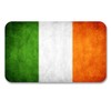 2 x 10cm/100mm Irish Flag Window Cling Sticker Car Van