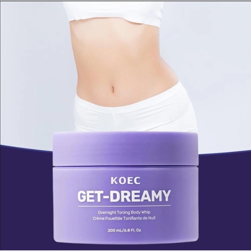 KOEC GET-DREAMY Overnight Toning Body Cream Whip - 100ml/3.38floz -
