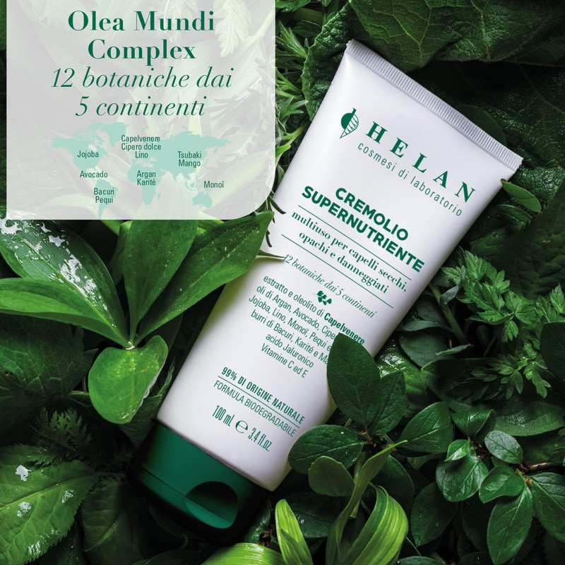 Helan Capelvenere - Cremolio Supernutriente Multiuso per Capelli Secchi Opachi