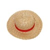 Bravebird 麦わら帽子 コスプレ 小道具 ワンピース 衣装用 ONE PIECE コスチューム (麦色)bb149