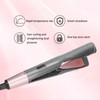 Hair Straightener Curler Professional Temperature Adjustable LCD Curling Iron for