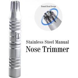 Haryali London Men's Travel Nose Ear Hair Clipper Trimmer Stainless Steel Grooming Kit HARYALI