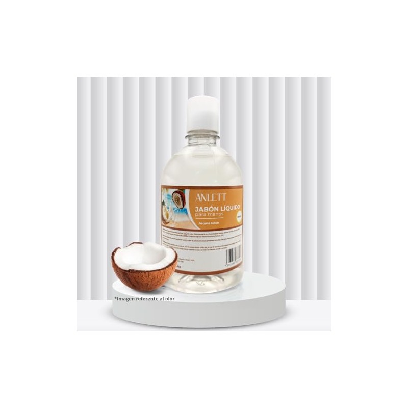 Jabón Líquido para Manos Aroma Coco Anlett 500ml