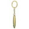 Sea-Club Keyring surfboard pendant brass 6 x 12 cm maritime