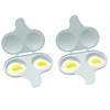 Nordic Ware 64702 Microwave 2 Cavity Egg Poacher (2 Pack)