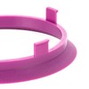 LST 4 x centring rings, spacer rings, magenta for alloy