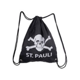 FC St. Pauli Skull Gym Bag, black