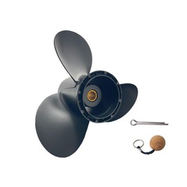 VRIWOY OEM Upgrade 10 1/4×12 20-30HP Aluminum Boat Propeller fit Suzuki DT20 DT25 DF25 DT30 DF30hp Outboard Engines No. 58100-96480-019 3 Blades 10 Spline Tooth,RH