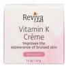Reviva Labs Vitamin K Cream, For All Skin Types, 2-Ounce,