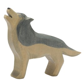Ostheimer 15211 Wolf Howling Wooden Height 8.2 cm