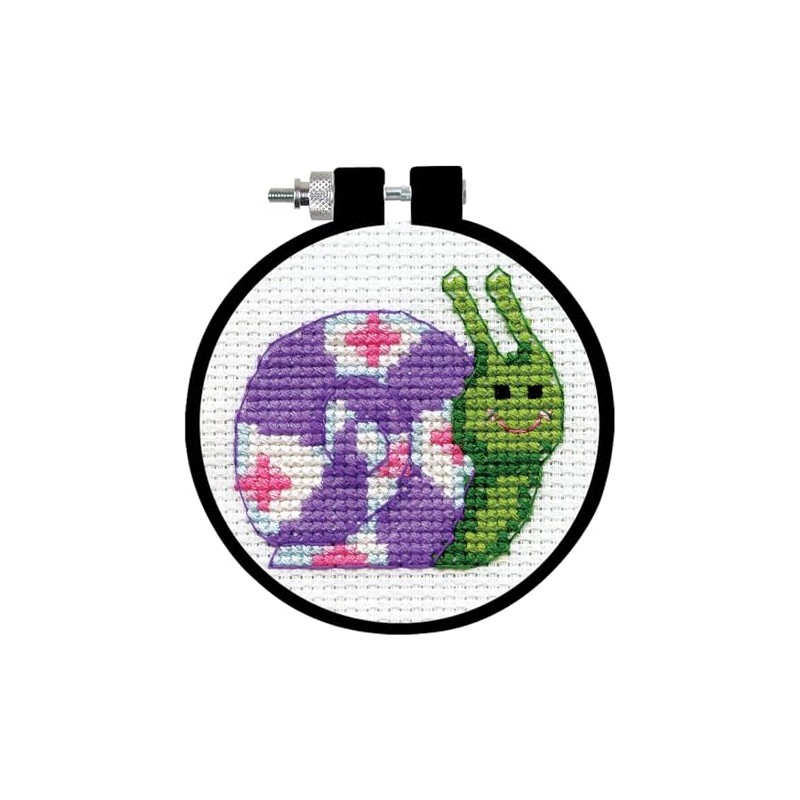 Design Works Crafts Inc. Snail Counted Cross Stitch Kit with