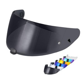 VCOROS I70 Helmet Visor Replacement Face Shield Accessories Compatible With HJ-31 I10(Black)