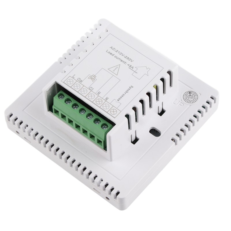 Floor Heating Thermostat Programmable Large LCD Display Plumbing Temperature Controller