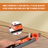 4PCS Scribing Tool Adjustable Contour Gauge MultifunctionProfile Gauge Tool Ensure