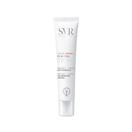 SVR Clairial Crema Despigmentante Facial con Protección Solar FPS 50+ para Piel con Manchas, 40 ml