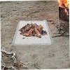 BESPORTBLE Fire Pit Screen Mesh Fireproof Deck Fire Pit Compact