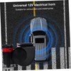 Mikinona Electric Car Horn Loud Truck Replacement Horn for Motorcycles