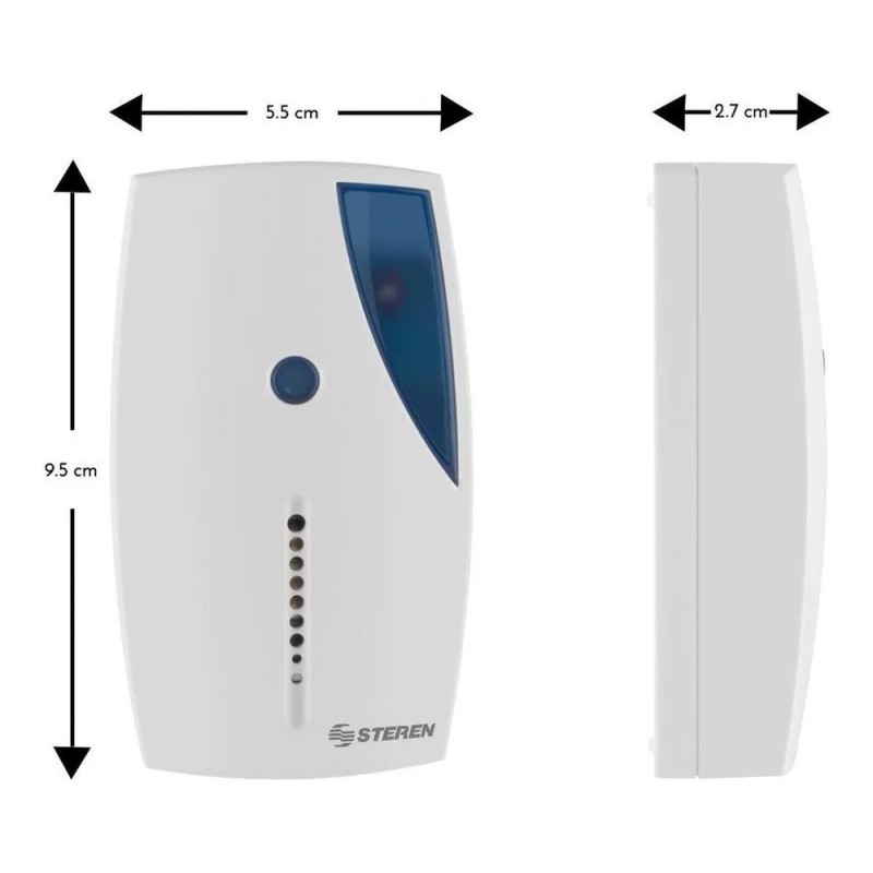 Sensor De Movimiento Con Campana Inalámbrica - Steren