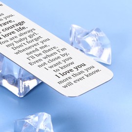 Daughter Birthday Gift College Girls Back to School Supplies to My Daughter Bookmark from Mom Dad Sweet 16 Birthday Presents for Teen Girls Boo Basket Stuffers Daughters Adults Christmas Valentines