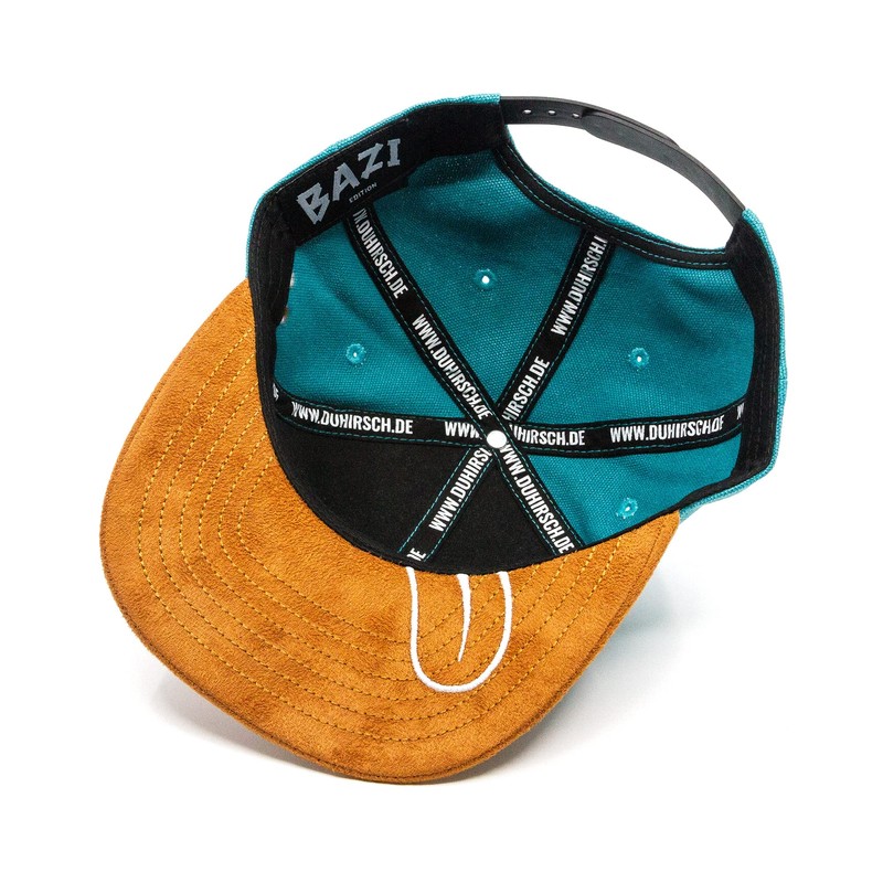 Du Hirsch Bavarian Snapback Cap Children's Bazi, lightblue