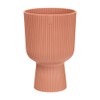 Elho Flower Pot, Plastic Regenerated polypropylene, Delicate Pink, ⌀ 13,9