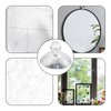 Antrader 18mm/0.7" Furniture Desk Glass Rubber Transparent Anti-Collision Suction Cups