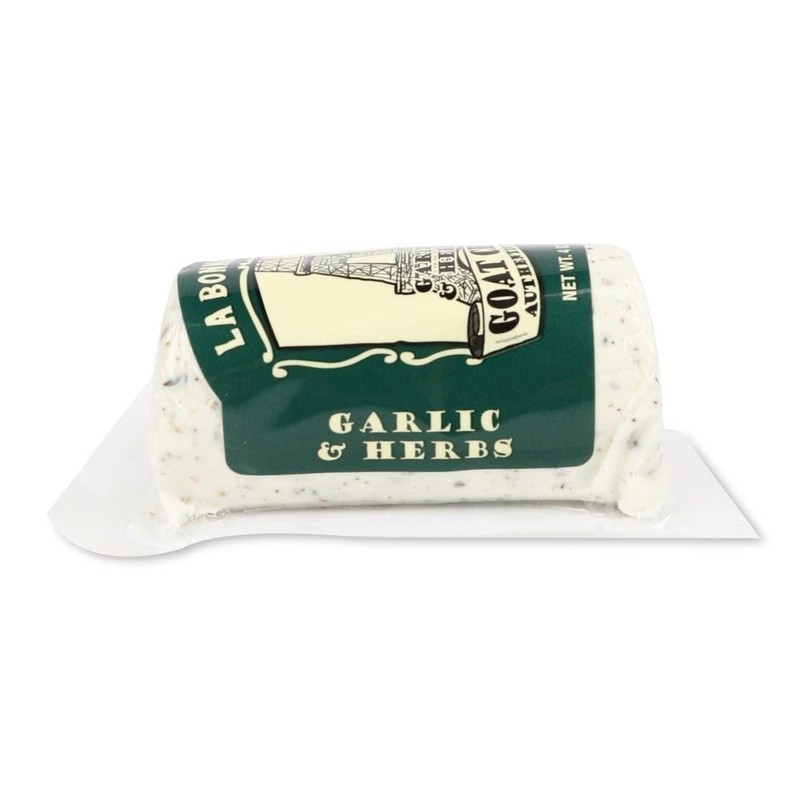 La Bonne Vie Garlic & Herbs Goat Cheese Log, 4