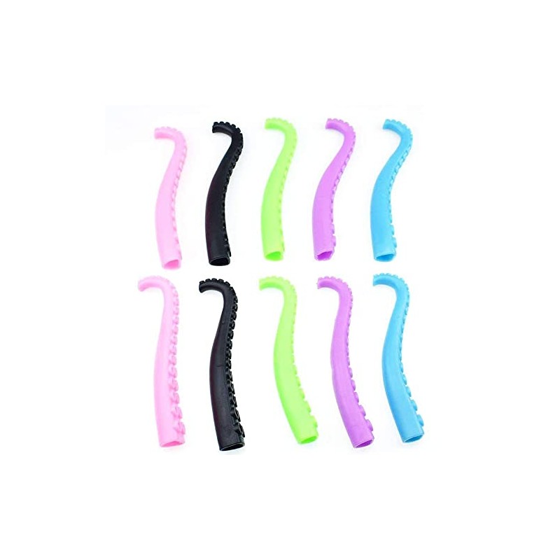 Carykon 10 Pcs Octopus Tentacle Finger Puppets, Assorted Color