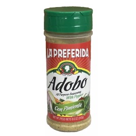 La Preferida Adobo All Purpose Seasoning with Pepper Con Pimienta 8.6 oz
