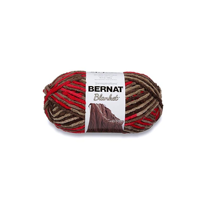 Bernat Yarn Blanket, Raspberry Trifle, 300g